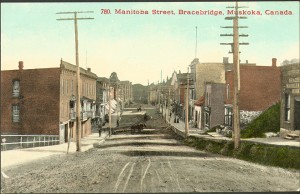 Bracebridge Manitoba Street 1910