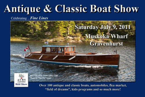 The 31st Annual Antique and Classic Boat Show