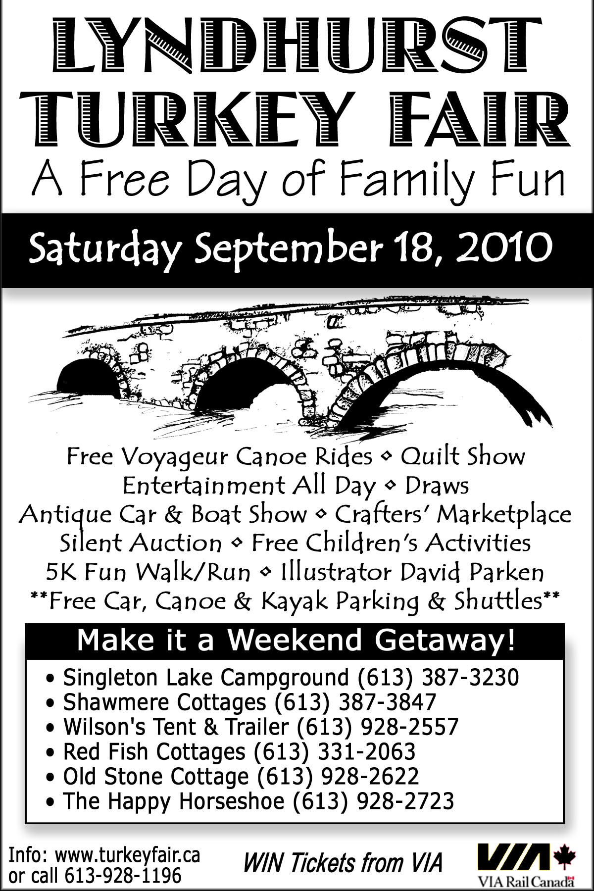 Lyndhurst Turkey Fair Rideau Lakes Ontario