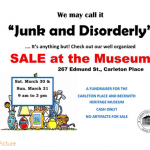 Junk and Disorderly: Fundraising Sale