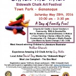Chalk the walk – Sidewalk Chalk Festival