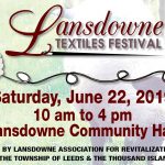 Fourth Annual Lansdowne Textile Festival