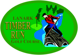 Lanark Timber Rung Golf Logo