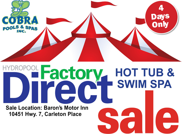 Cobra Pools Hot Tub Sale