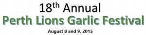18th Annual Perth Garlic Festival