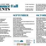 SEPTEMBER EVENTS @ the Cove