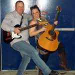 Brea Lawrenson with Shawn McCullough at the Cove Inn!