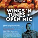 Wing’s n Tunes & Open Mic with Shawn Mc Cullough