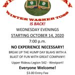 Wednesday Weekly Washer Toss