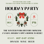 You are invited to our Annual Holiday Open House- Thursday, December 14th 5-8pm